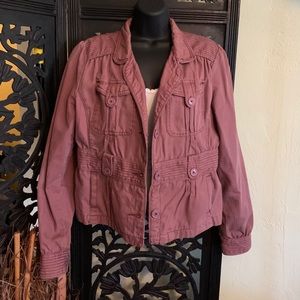 Mossimo Mauve Jean Jacket